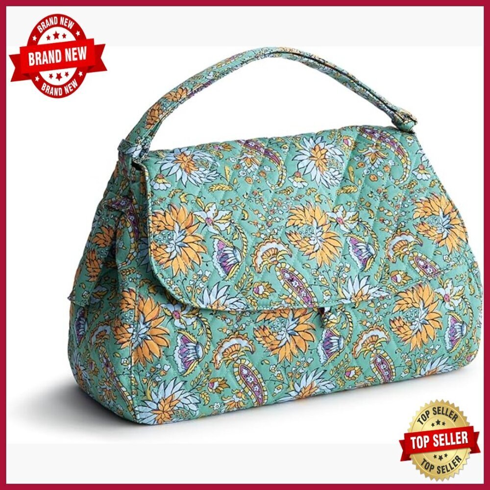 Premium Cotton Hobo Shoulder Bag with Adjustable Strap
